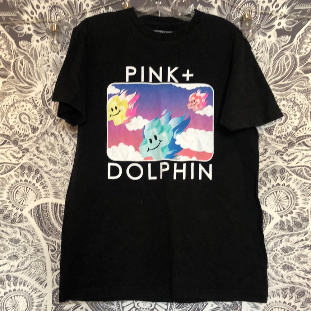 Pink + Dolphin T-Shirt